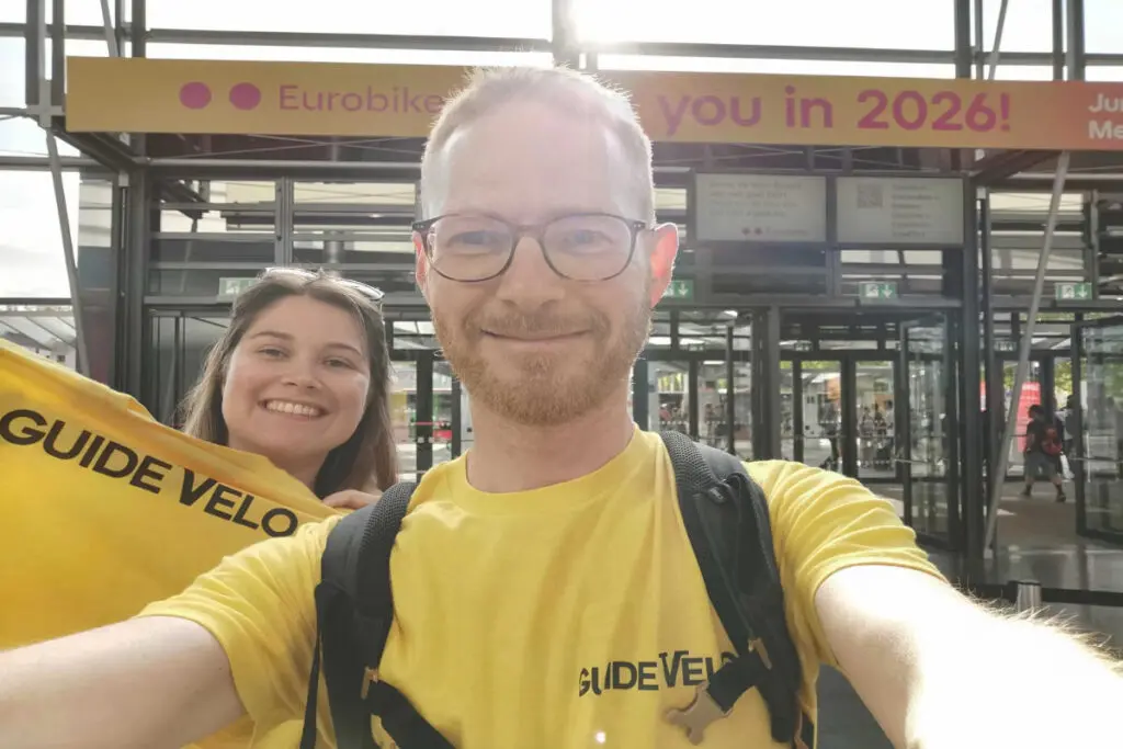 Equipe Guide Vélo à l'Eurobike