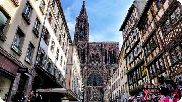 Photo de la cathédrale de Strasbourg